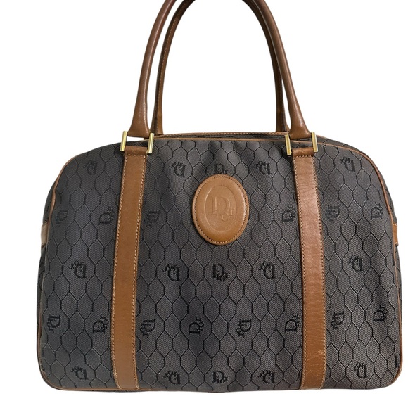 Christian Dior Honeycomb Boston Bag - Picture 1 of 11